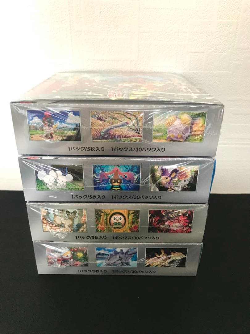 ポケセンカード　メガドリームex他　未開封box シュリンク付き　計6box