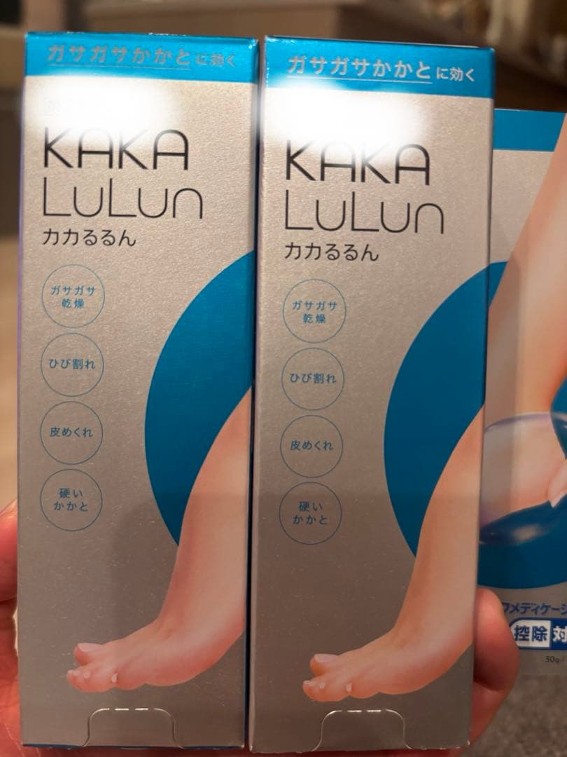 KAKA LULUN フットケアクリーム30g　2個セット