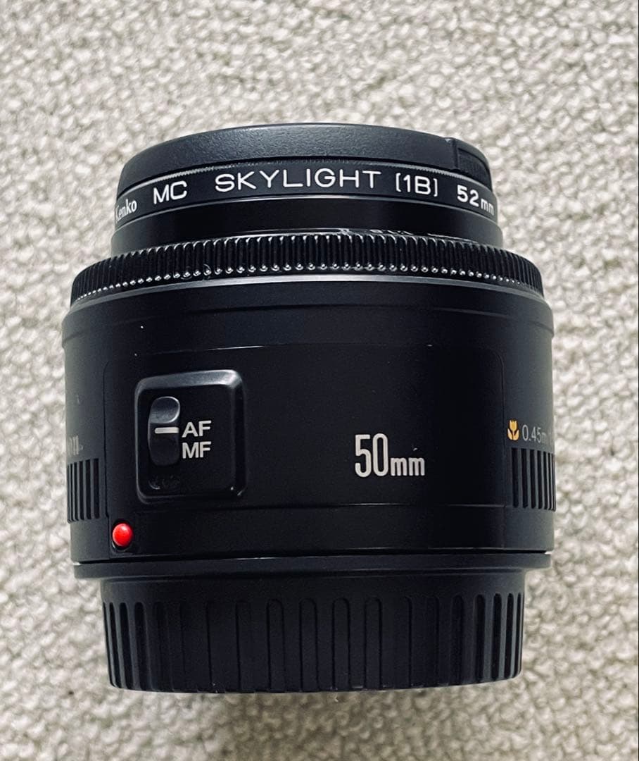 値下げ美品　キャノンCanon EF 50mm f/1.8 II レンズ　袋付き