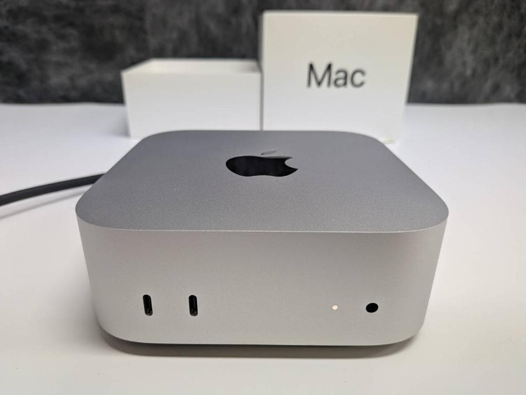 ほぼ新品 Mac mini M4 16GB 256GB SSD 保証有
