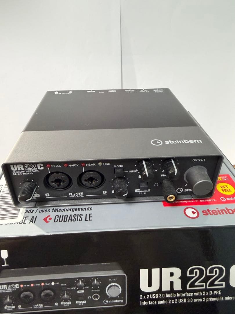 【美品】Steinberg USBオーディオインターフェース UR22C