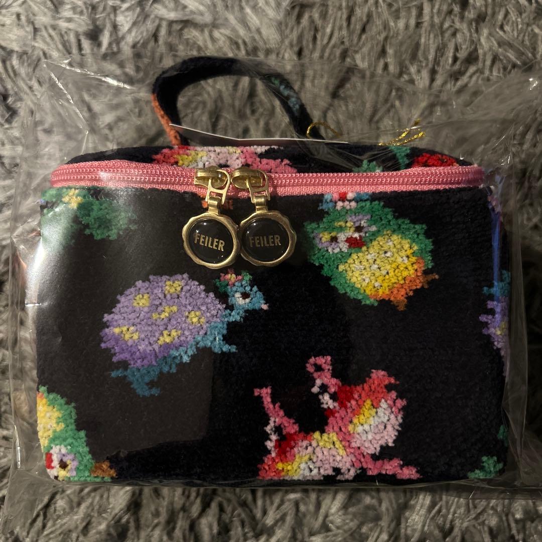 FEILER 神崎恵さんコラボポーチ ファンキーフォーチュン　バニティバック