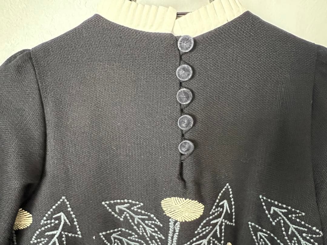 ミナペルホネン セレモニー ワンピース 90 tanpopo USED