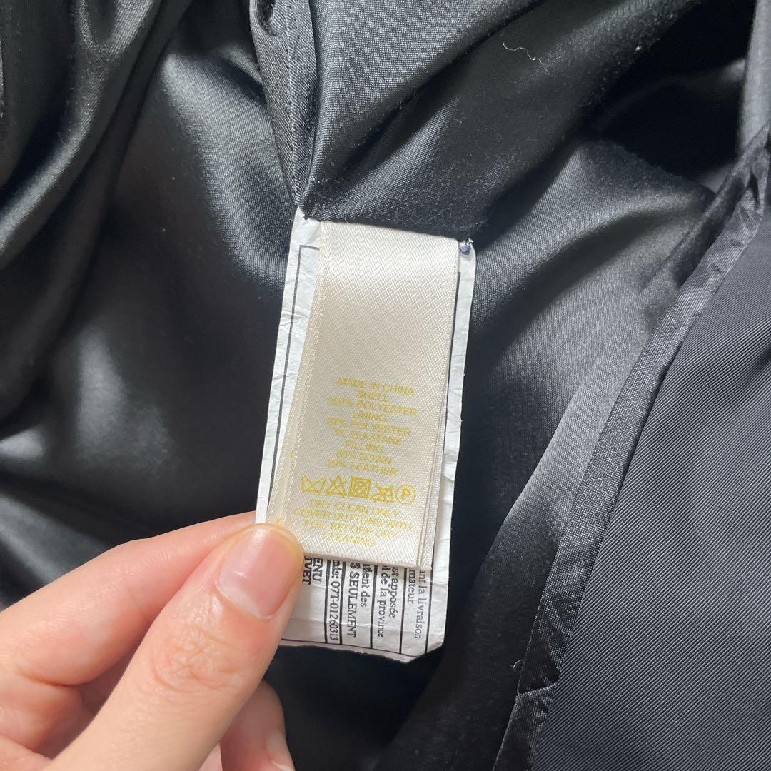 ケイトスペード ロング ダウンコート 黒　S美品