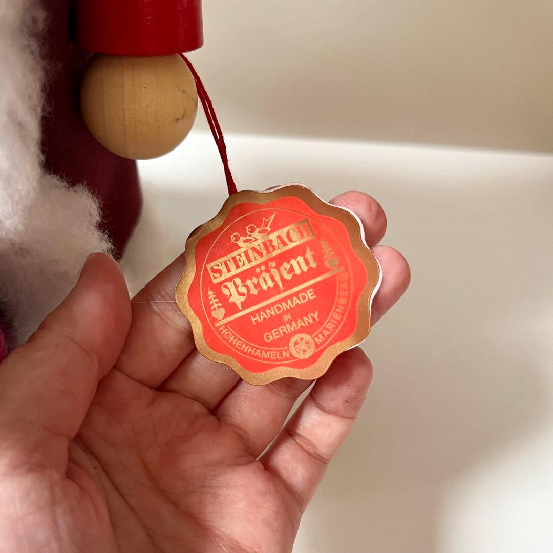 ドイツ STEINBACH シュタインバッハ くるみ割り人形 クリスマス サンタ