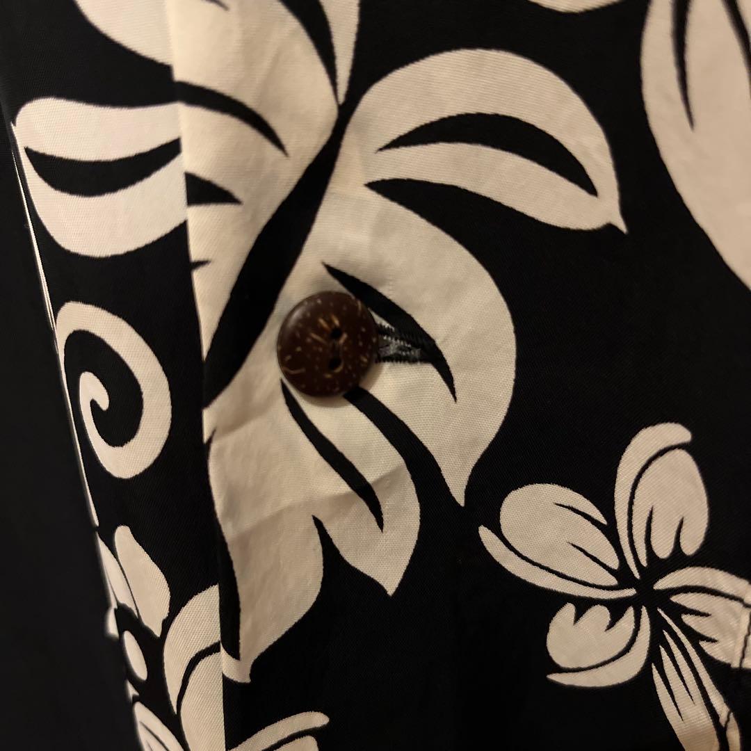 SUN SURF アロハシャツ HAWAIIAN SKULL BORDER