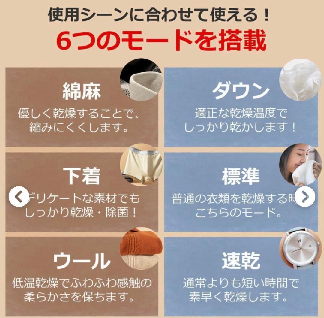 【引き取り限定】Sun Ruck小型衣類乾燥機SR-ASMN205-W一人暮らし