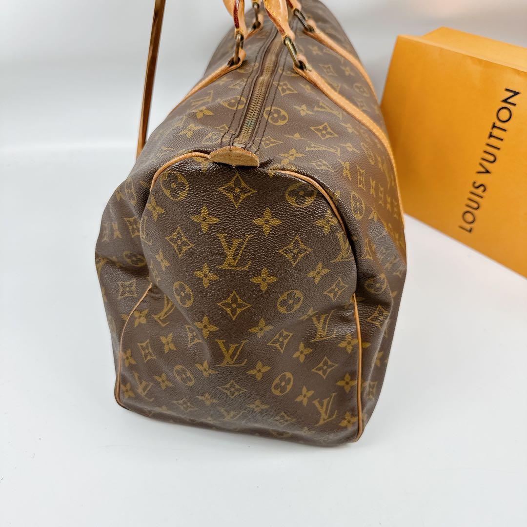 ルイヴィトン　モノグラム　ボストンバッグ　キーポル50 社外修理品　旧型