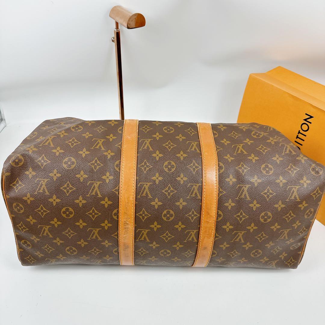 ルイヴィトン　モノグラム　ボストンバッグ　キーポル50 社外修理品　旧型