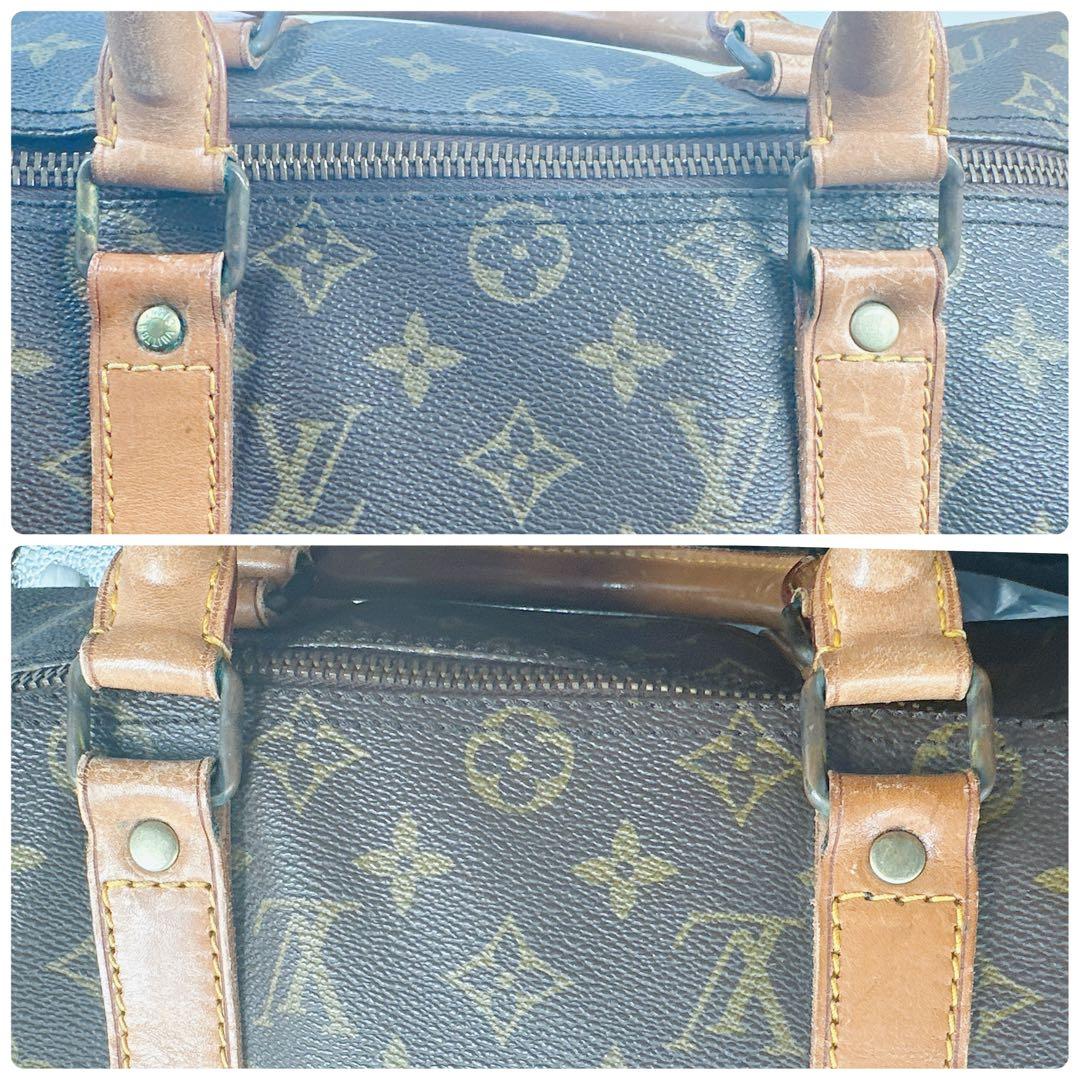 ルイヴィトン　モノグラム　ボストンバッグ　キーポル50 社外修理品　旧型