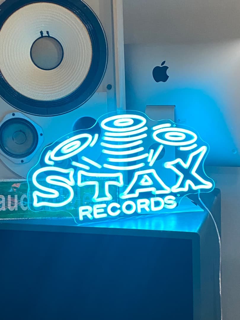 レア！プロトタイプ STAX RECORDS ネオンサイン