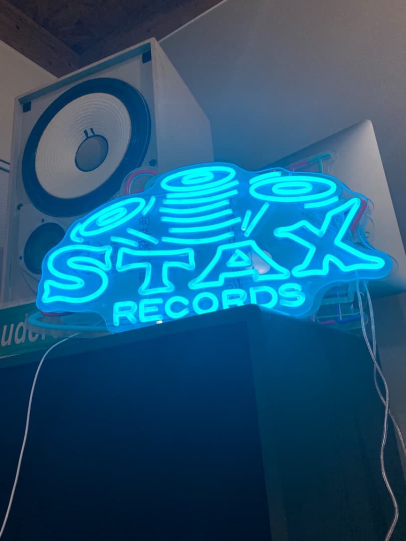 レア！プロトタイプ STAX RECORDS ネオンサイン