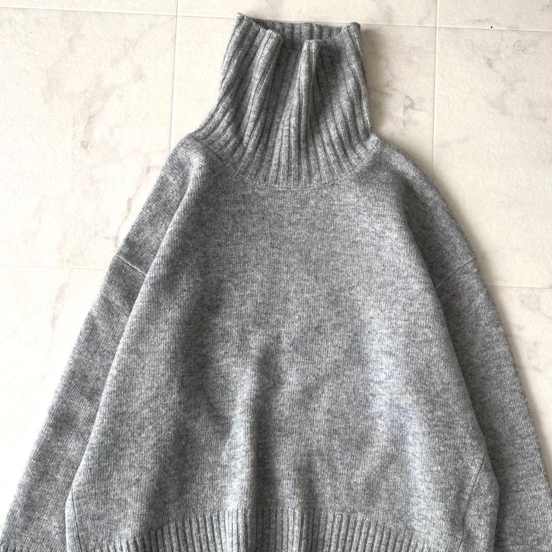 極美品☆エストネーション 柔らか カシミア ハイネックニット タートル