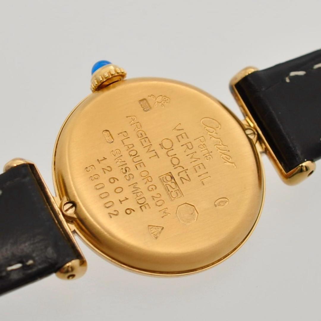 Cartier 磨き済 マストコリゼ ヴェルメイユ クォーツ 126016