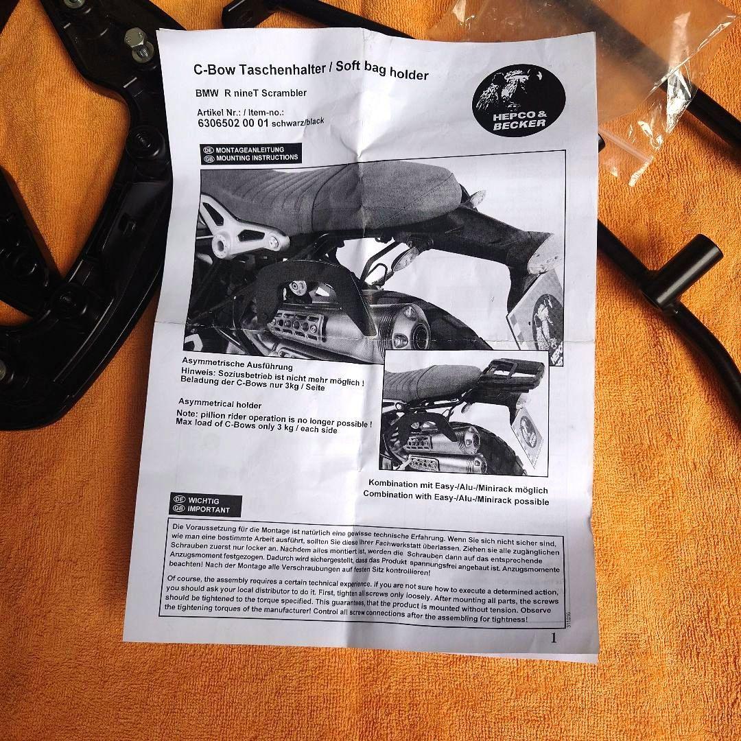 Hepco&BeckerC-Bow  R nineT Scrambler用