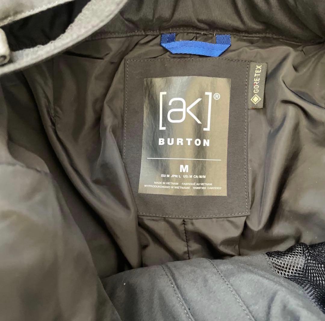 バートンak サイクリックビブパンツ　Mサイズ　トゥルーブラック