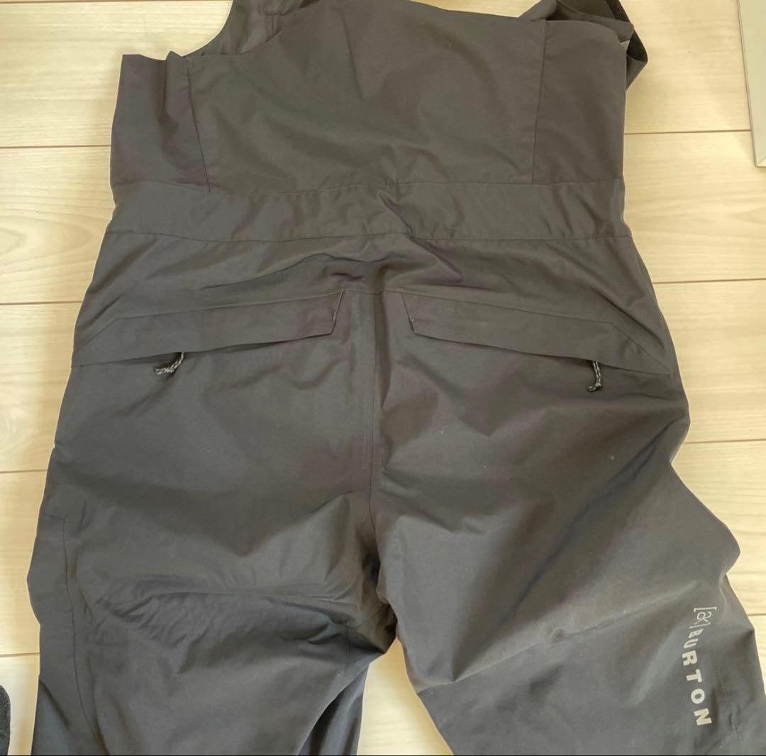 バートンak サイクリックビブパンツ　Mサイズ　トゥルーブラック