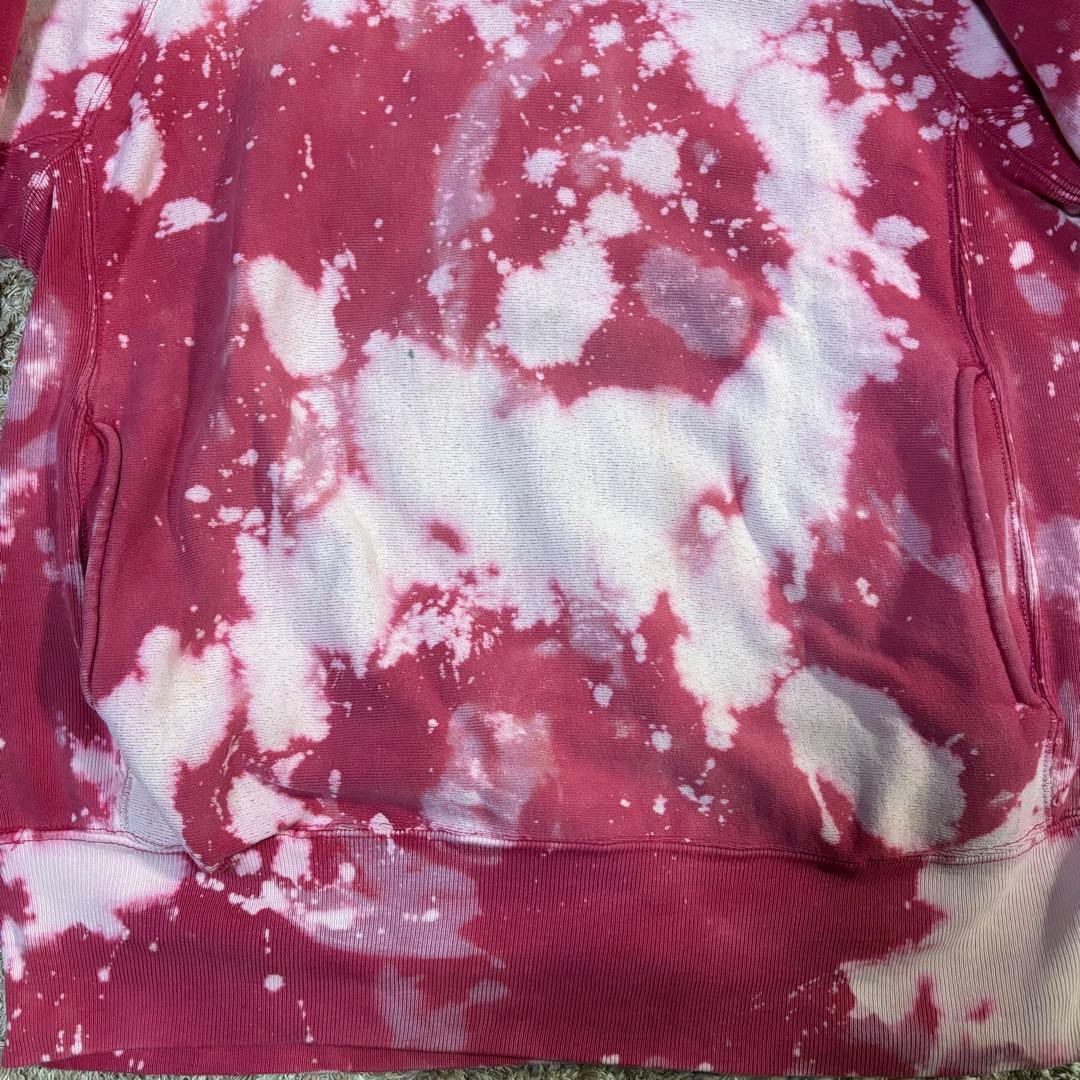 90s チャンピオン　リバースウィーブ　タイダイ　モックネック　L