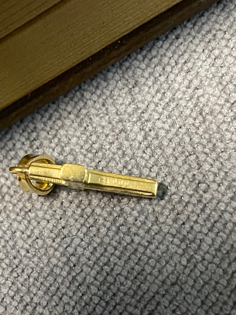 シンパシーオブソウル　クロス ホースシュー　K18YG　ダイヤ ネックレス