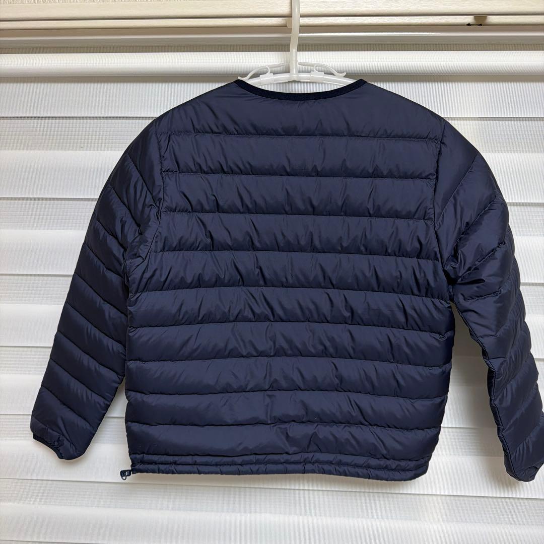 DANTON ダントン インナーダウン ダウンジャケット　ネイビーS