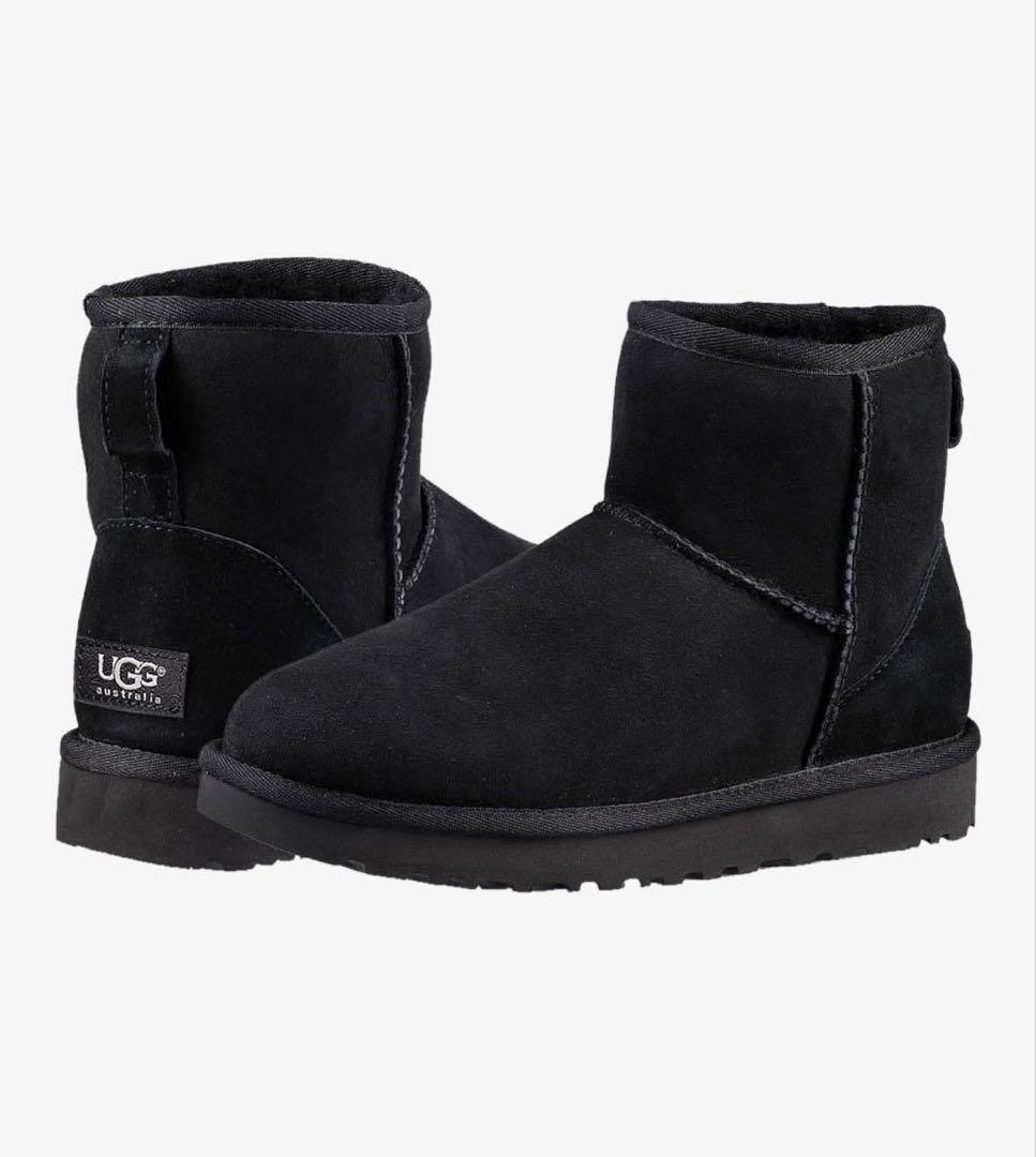 【未使用】UGG W CLASSIC MINI II （ブラック 8）