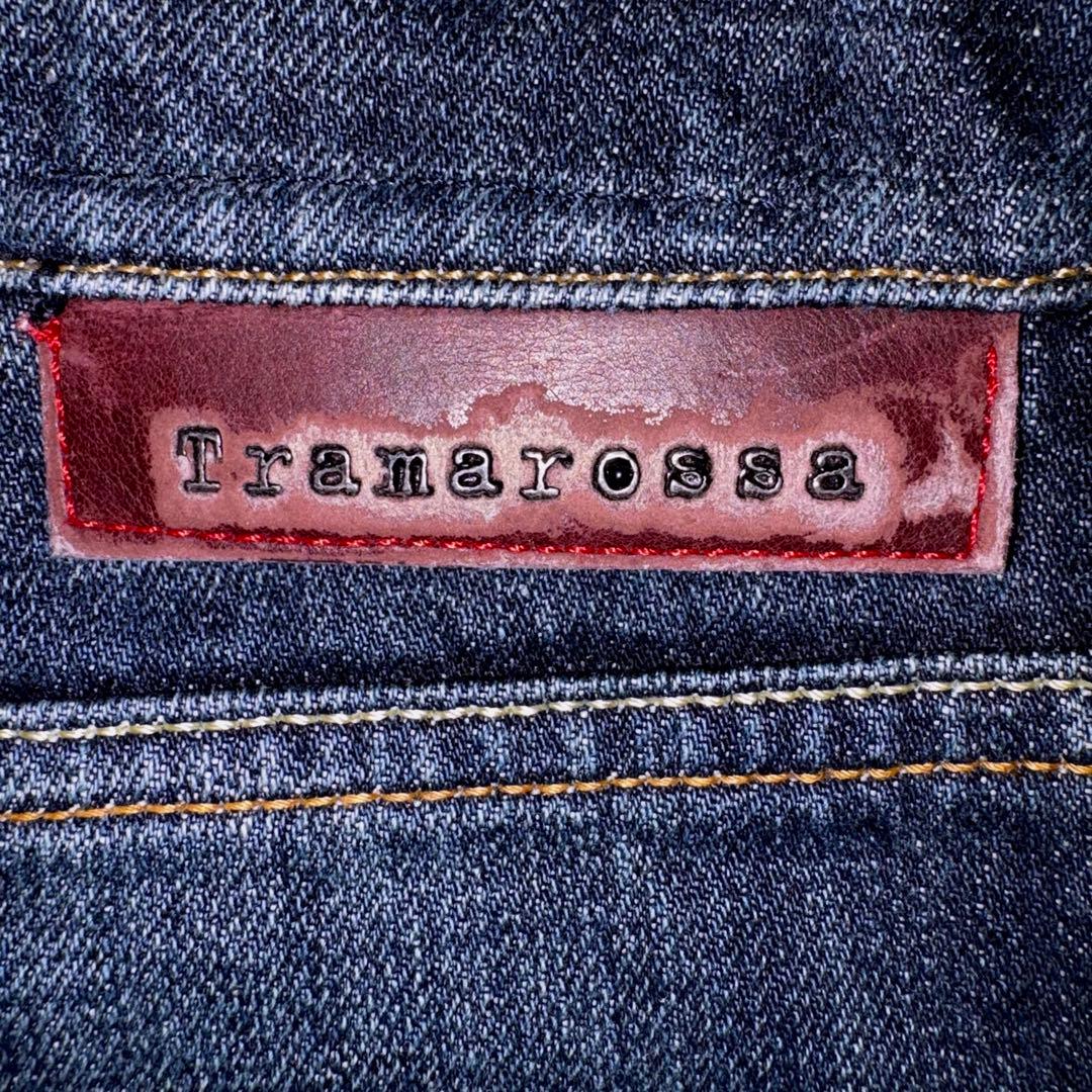 Tramarossa トラマロッサ デニム32濃紺 ボタンフライ イタリア赤ミミ