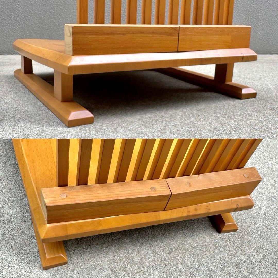 2脚セット✴︎座椅子 ローチェア イス 天然木 高齢者 あぐら 低座椅子