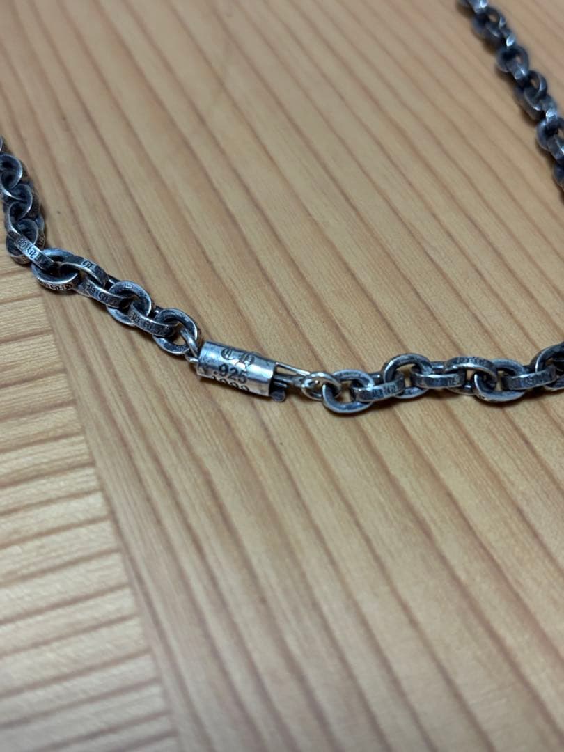 クロムハーツ　ペーパーチェーン　18inch ダブルダガー　ネックレス