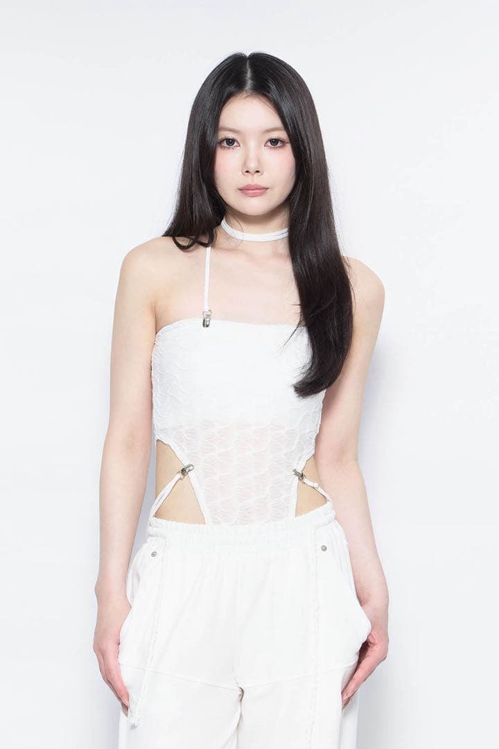 トップス S clip garter body THEREDTHREAD