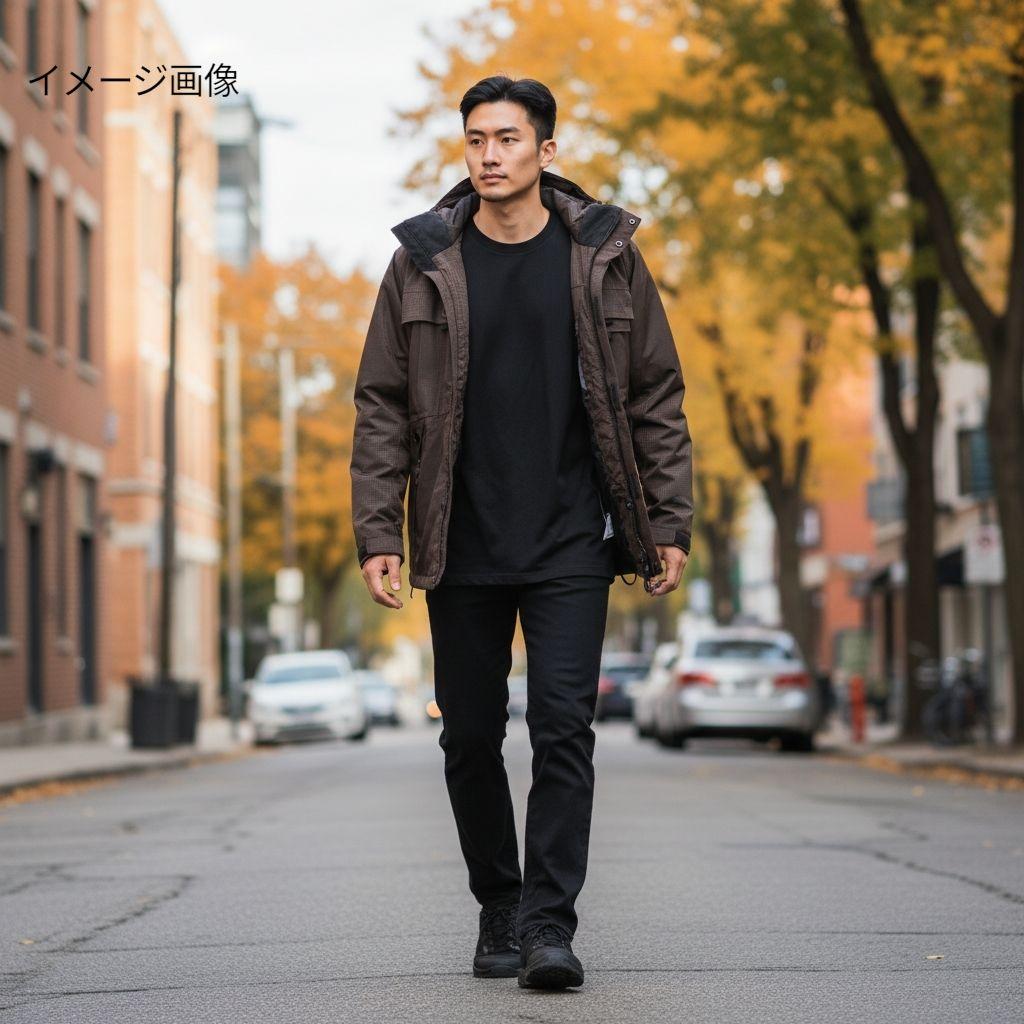 コロンビアTITANIUMマウンテンパーカー 茶系　メンズL相当