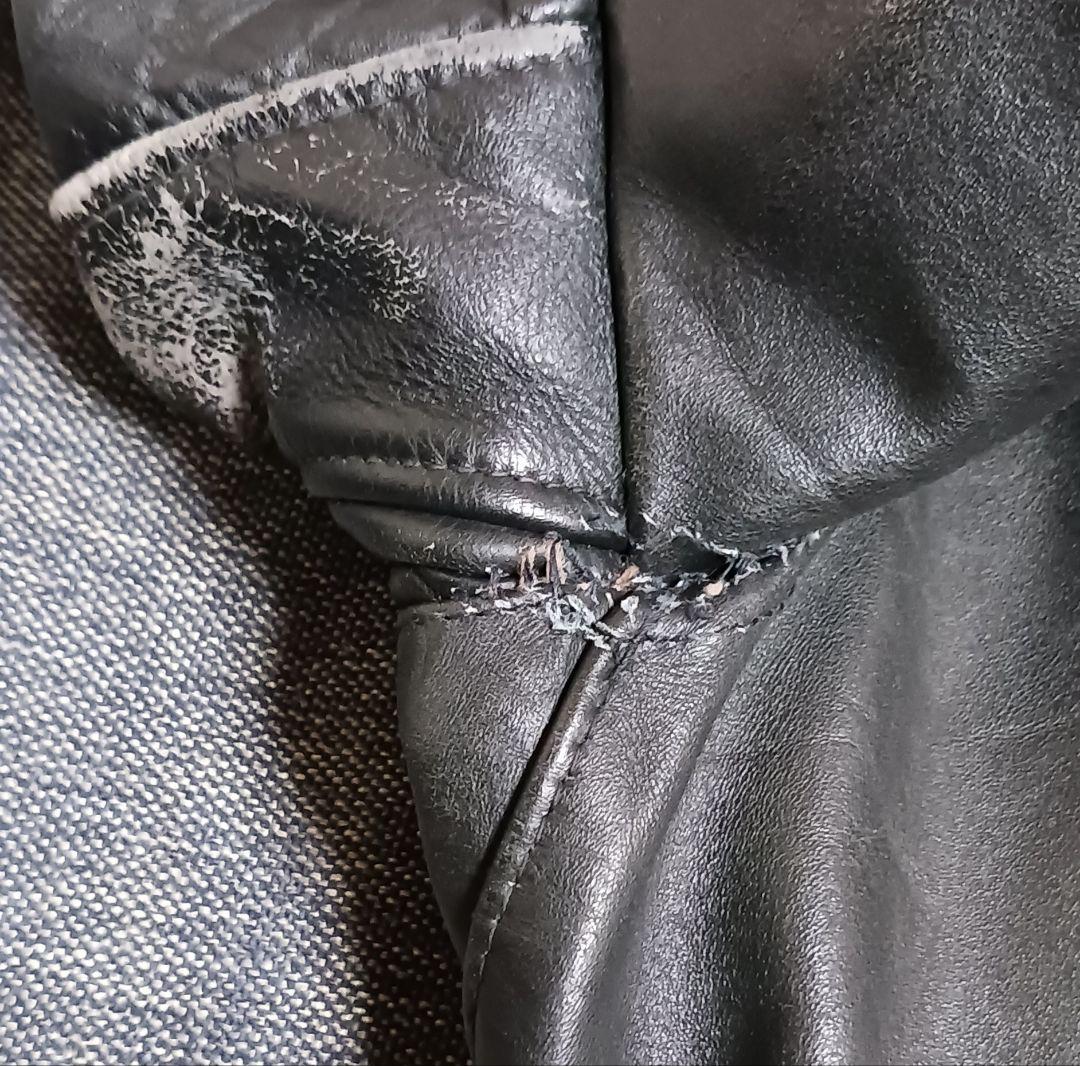 闇*ー様 ショット ライダースジャケット