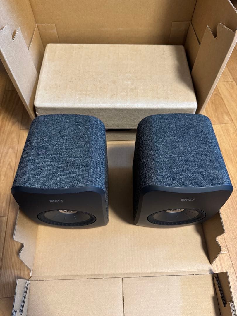 KEF LSX II カーボンブラック