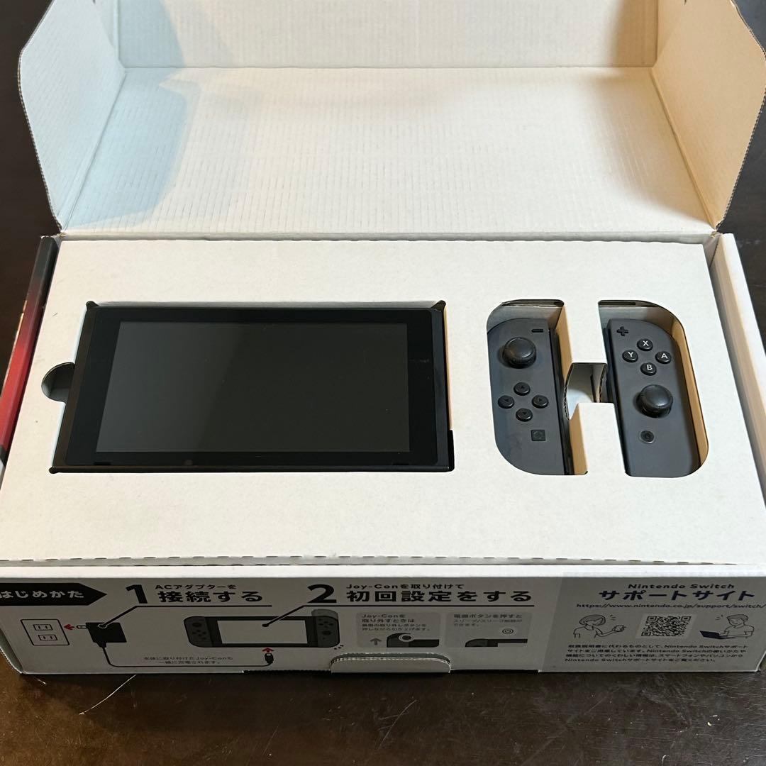 【完品】Nintendo Switch 本体 グレー