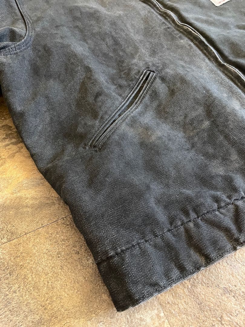 「超希少」USA製 Carhartt デトロイトジャケット　J001BLK