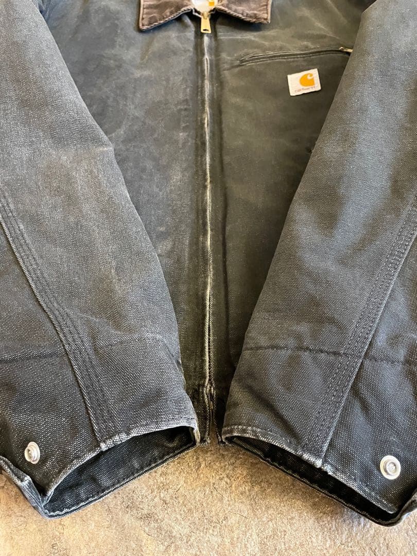 「超希少」USA製 Carhartt デトロイトジャケット　J001BLK