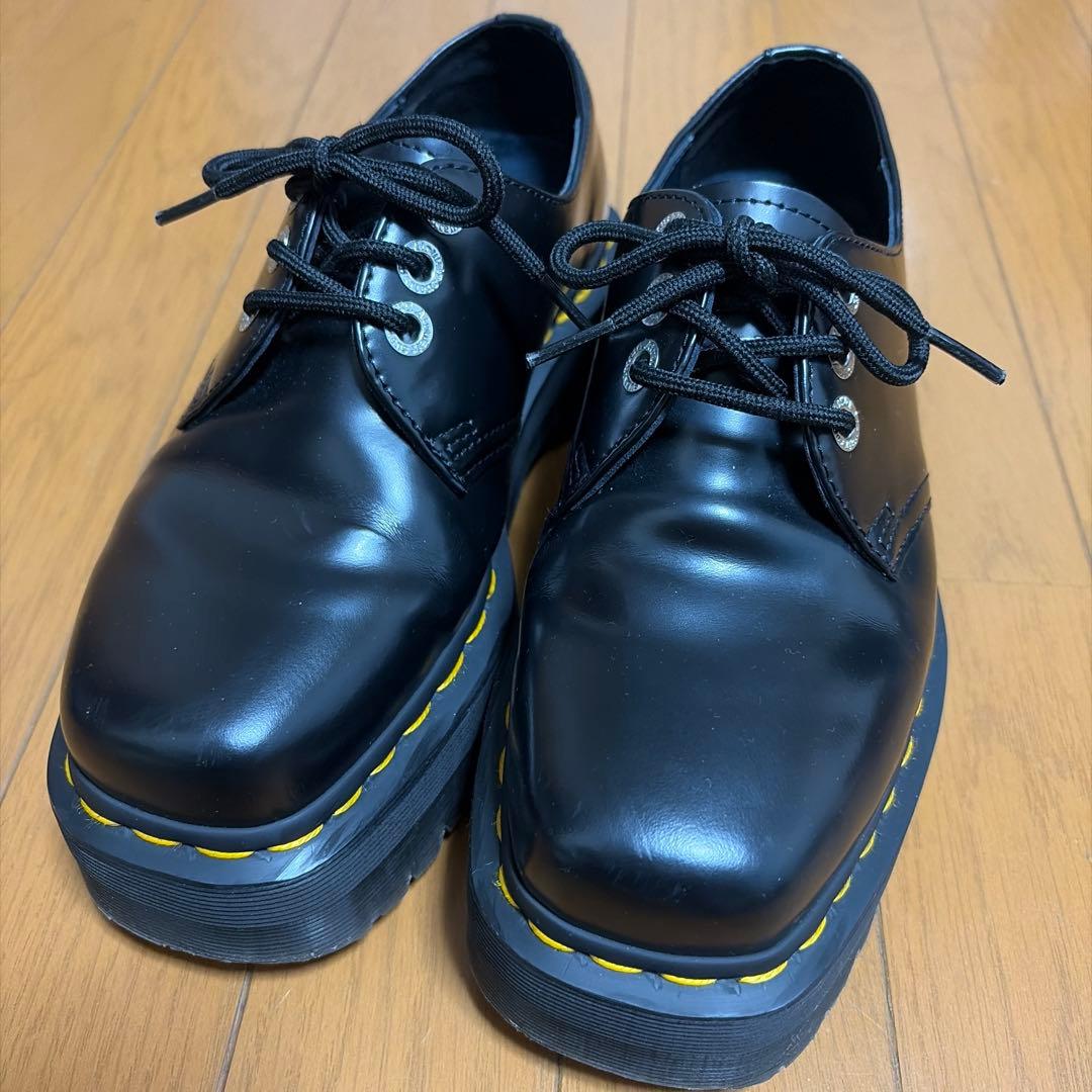 Dr. Martens ブラック 厚底ローファー
