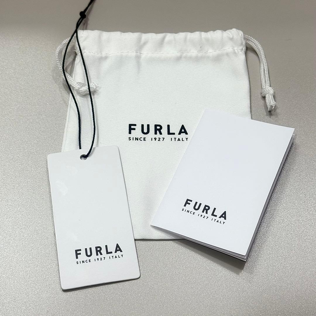 【新品未使用】FURLA フルラ 名刺入れ カードケース グレージュ