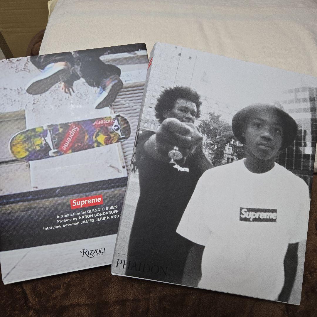 腹*ー様 Supreme ストリートファッション Supreme Book 二冊