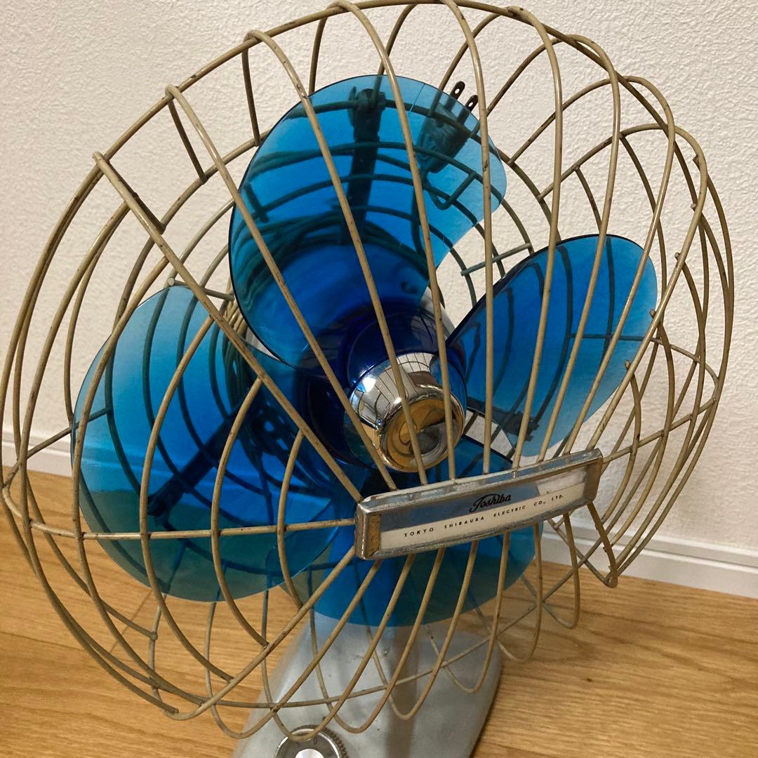 昭和レトロ　東芝LW型扇風機　レア