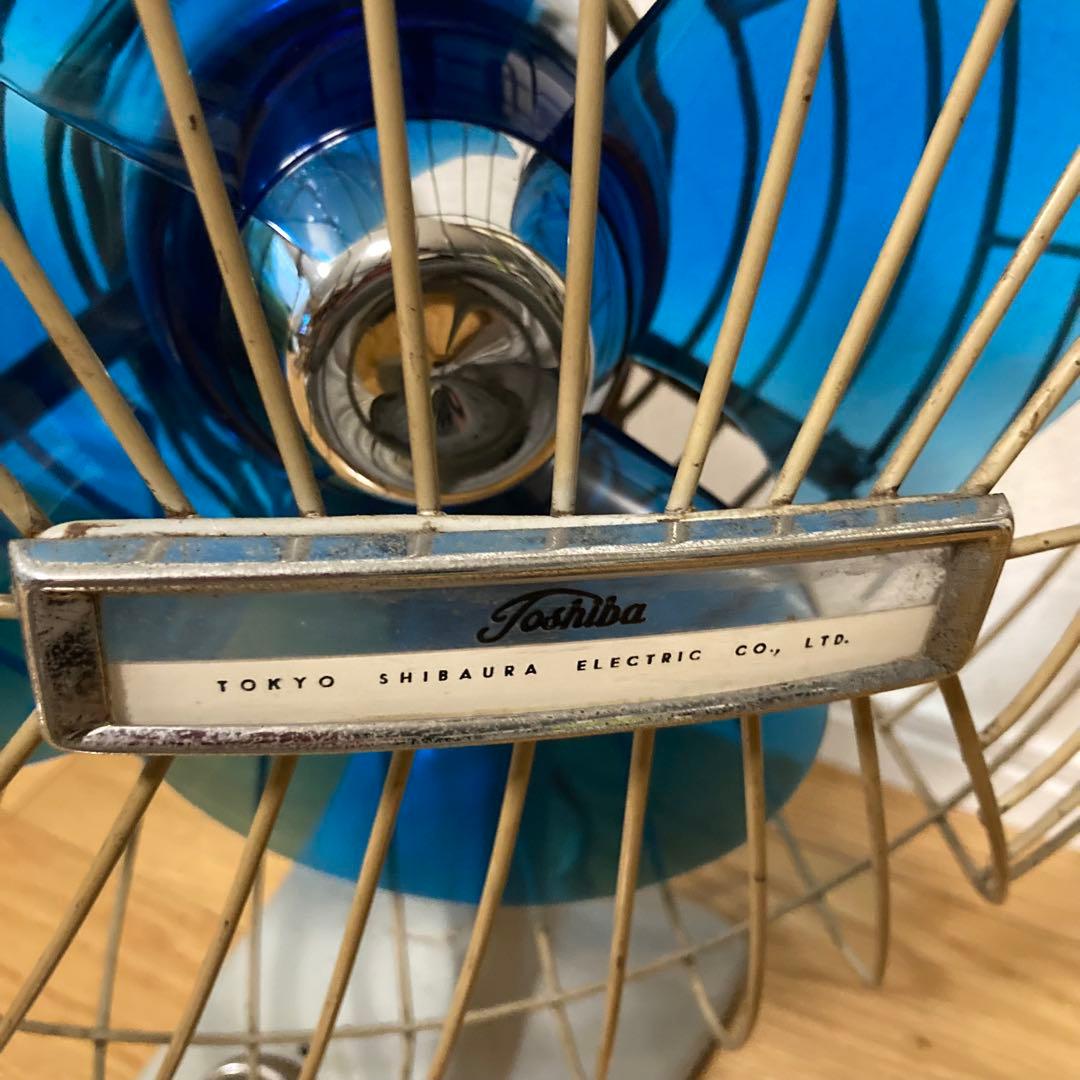 昭和レトロ　東芝LW型扇風機　レア
