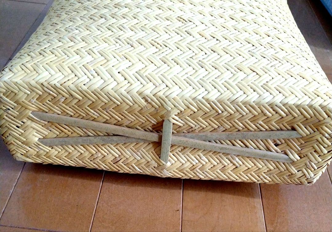 再値引き→鳥越竹細工　かご　かごバッグ