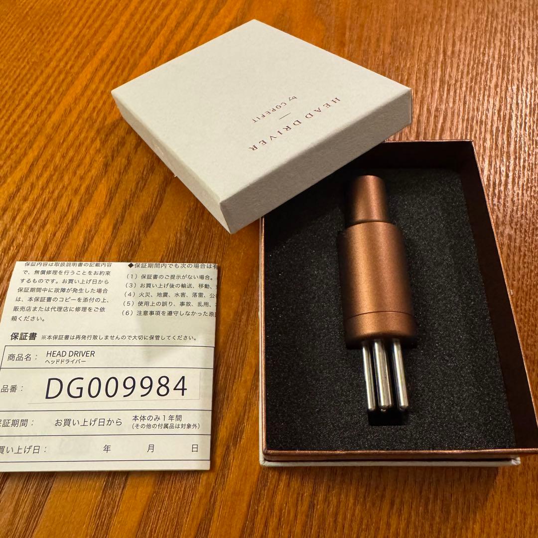 COREFIT Face-Pointer ヘッドドライバーセット 箱有