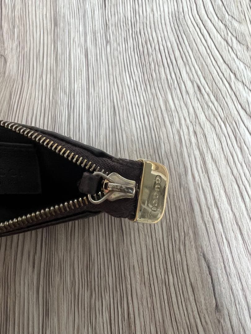 GUCCI シグネチャー フック付き ケース 財布 キーケース