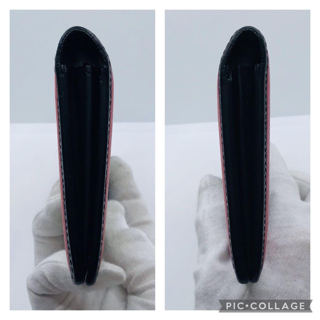 希少✨ルイヴィトン タイガ レインボー マルチカラー ポルトフォイユ プラザ 黒