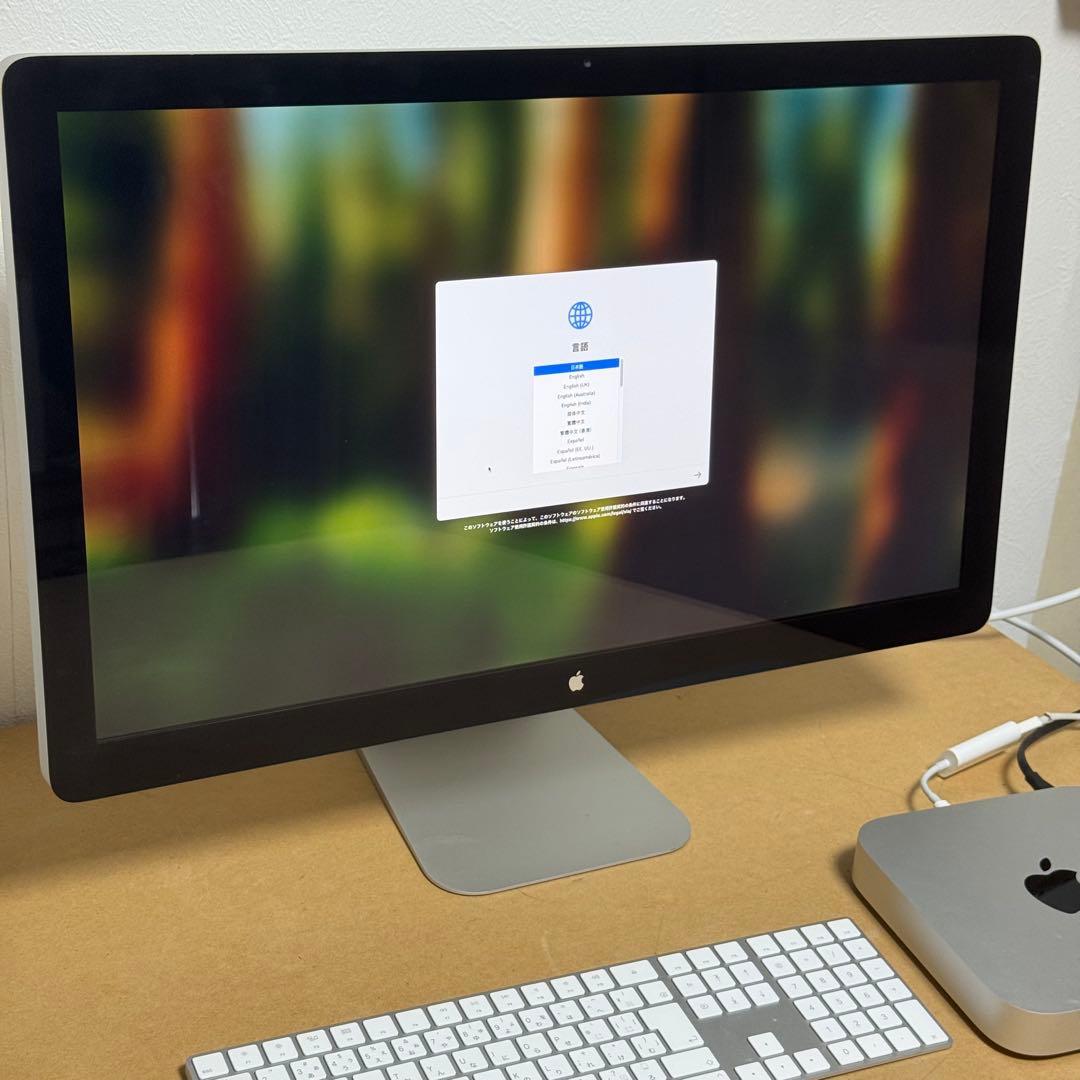 Macmini m2 Pro(上位モデル)＋純正キーボード＆モニター