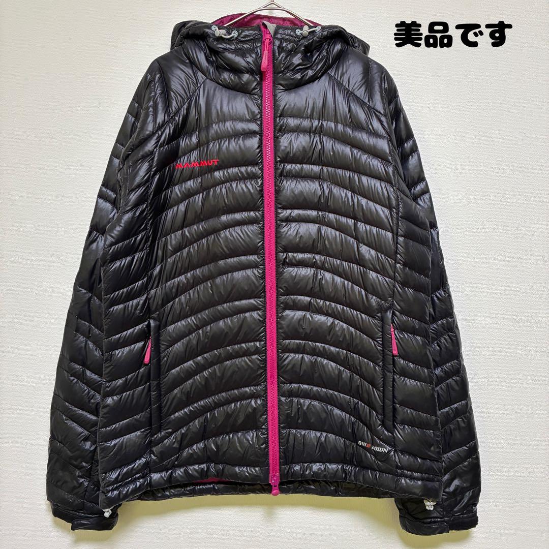 美品　マムート　グラビティー　ウルトラライト　ダウンジャケット　羽毛　黒　Ｌ
