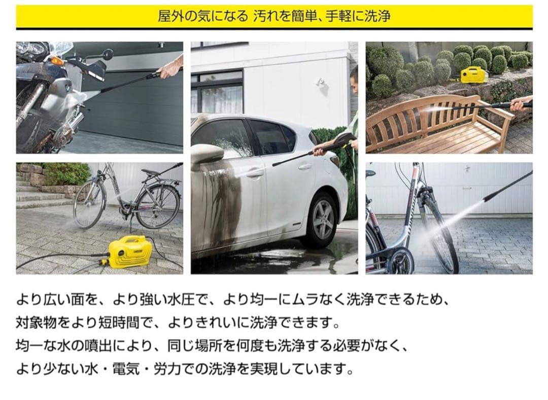 HY　Karcher 高圧洗浄機 K 2 クラシック 本体