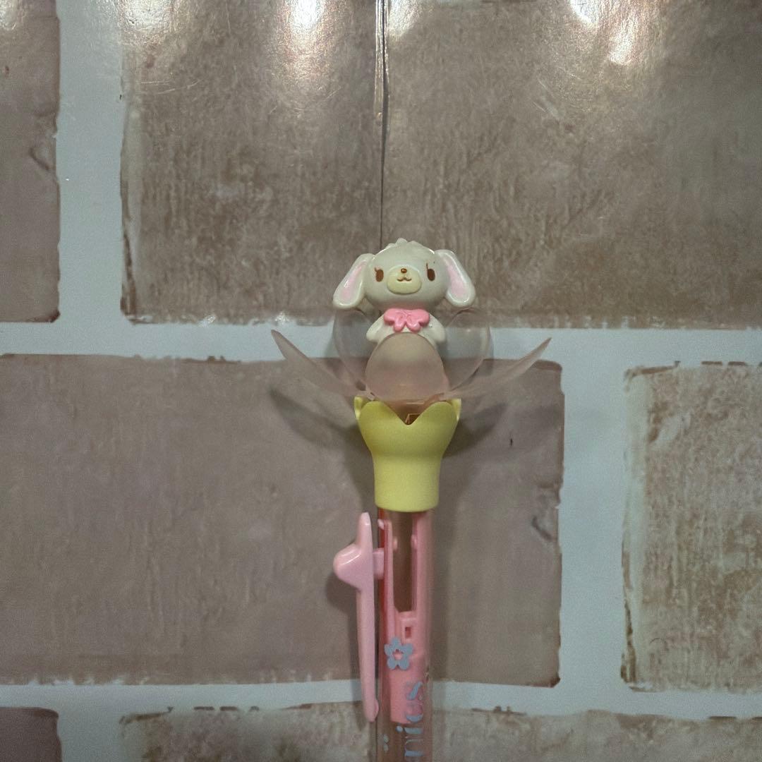 【激レア】2008年 サンリオ シュガーバニーズ 花咲ボールペン シロウサ