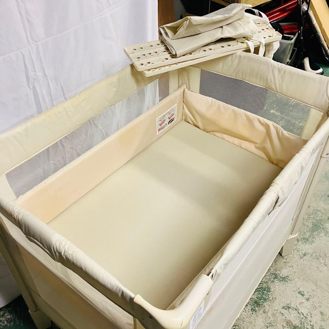 11r42 Aprica アップリカ ココネルエアープラス ベビーベッド