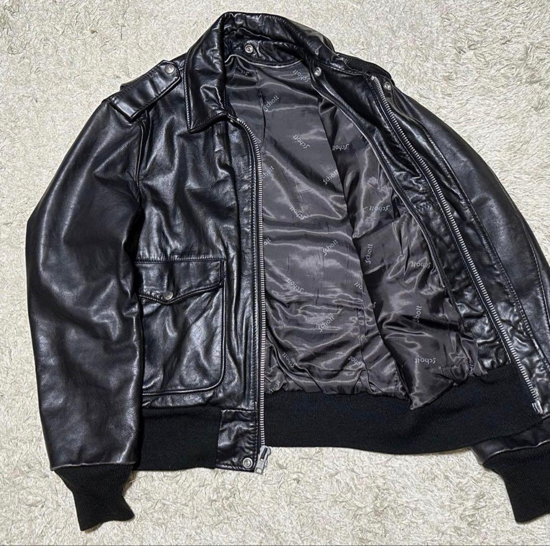 Schott A-2 レザージャケット 【サイズ40】